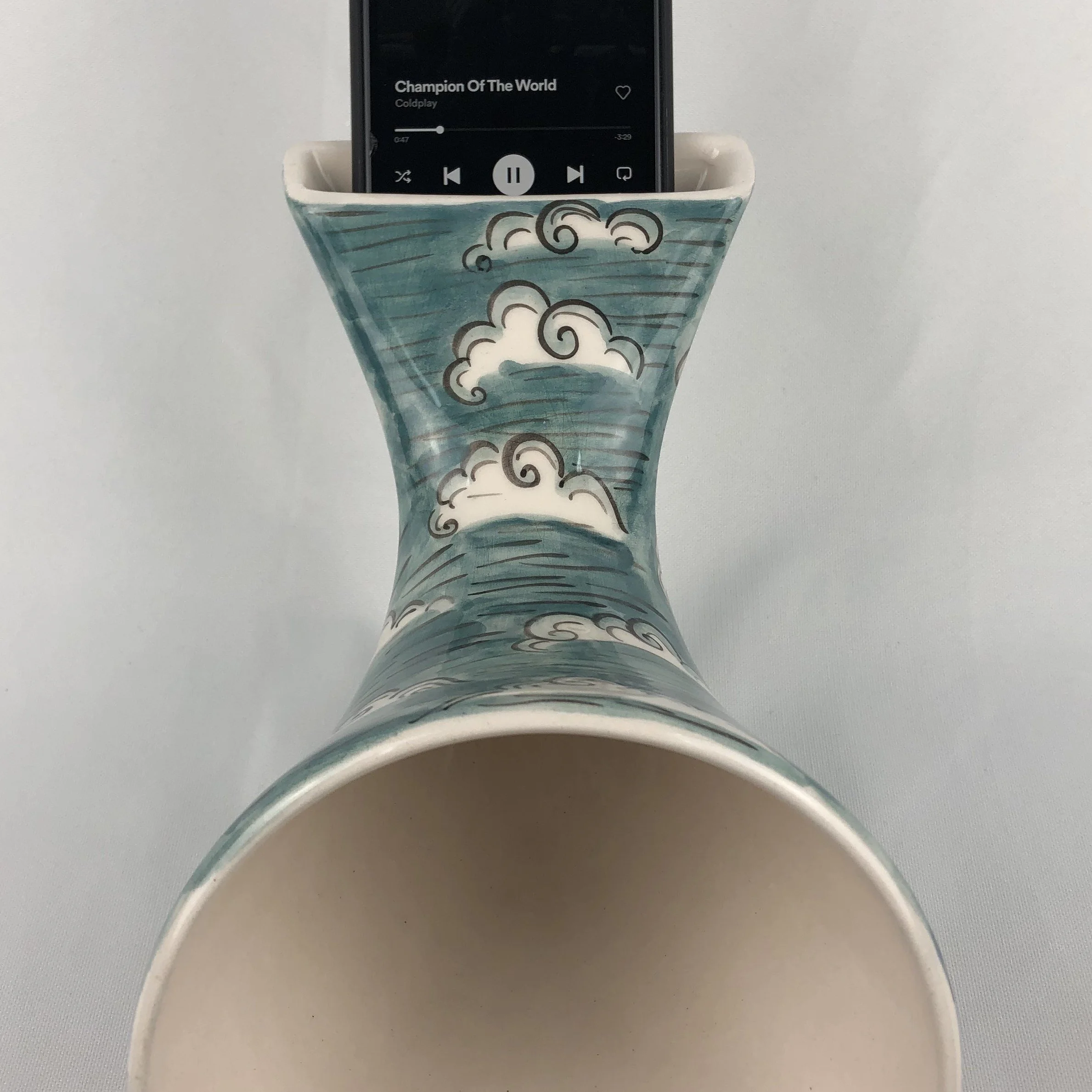 Above-The-Clouds-Handmade-Ceramic-Gramophone4 Above The Clouds Handmade Ceramic Gramophone4