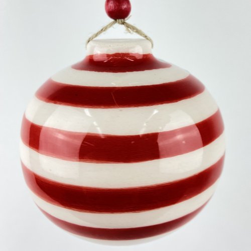 American Flag Ceramic Hand Made Christmas Ornament 7 Scaled
