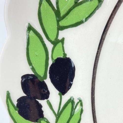 Olives On The Branch Blessing Series Handmade Ceramic Plate 11