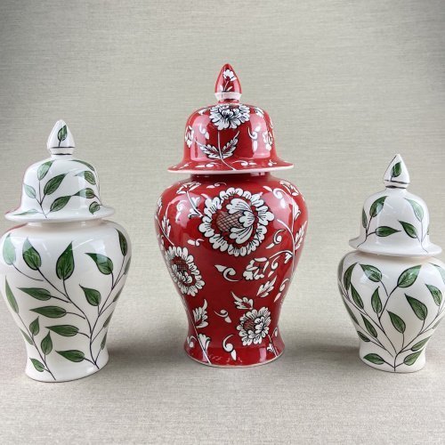 Red And White Hand Made Ceramic 3 Scaled